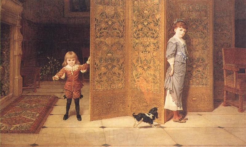 Frederick Goodall Puritan and Cavalier